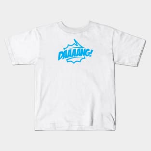 Daaang - Talking Shirt (Blue) Kids T-Shirt